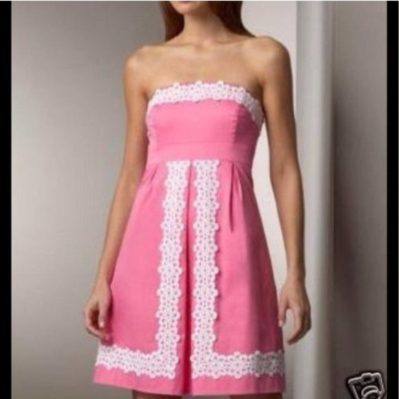 Lilly Pulitzer Dresses & Skirts - Lilly Pulitzer Betsey Empire Waist Strapless Dress